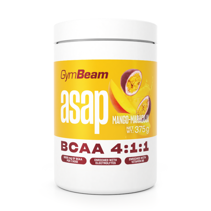 ASAP BCAA - GymBeam 375 g - pepene roșu