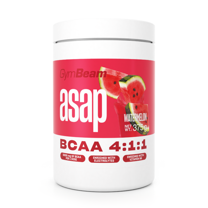 ASAP BCAA - GymBeam 375 g - pepene roșu