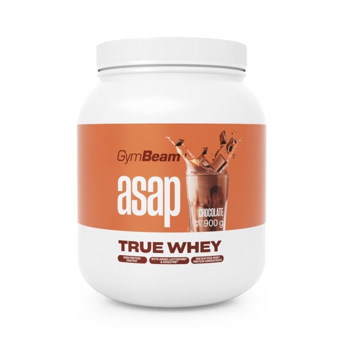 ASAP True Whey - GymBeam 900 g - ciocolată