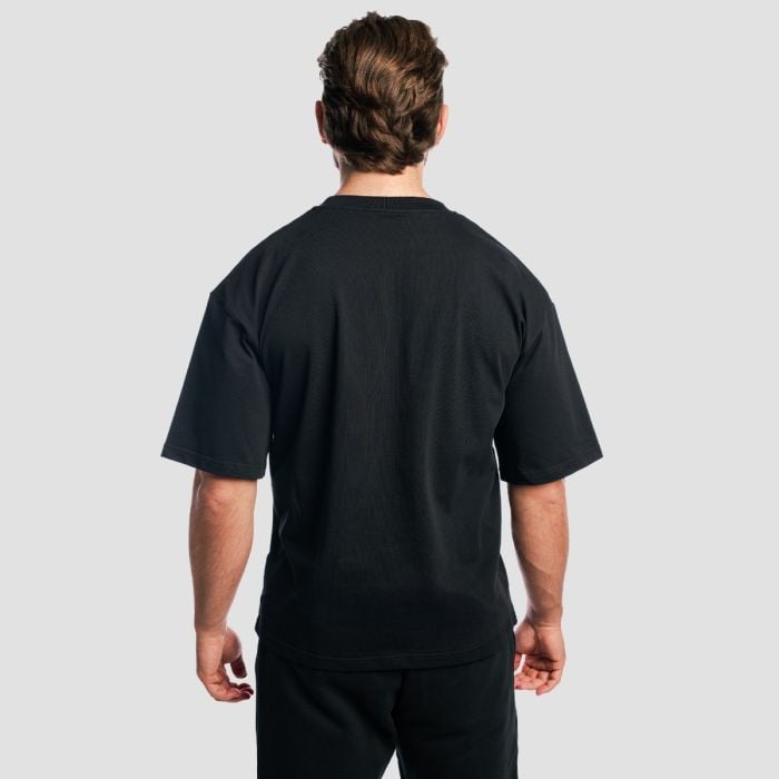 Tricou Boxy Athletic Society Black - GymBeam XL
