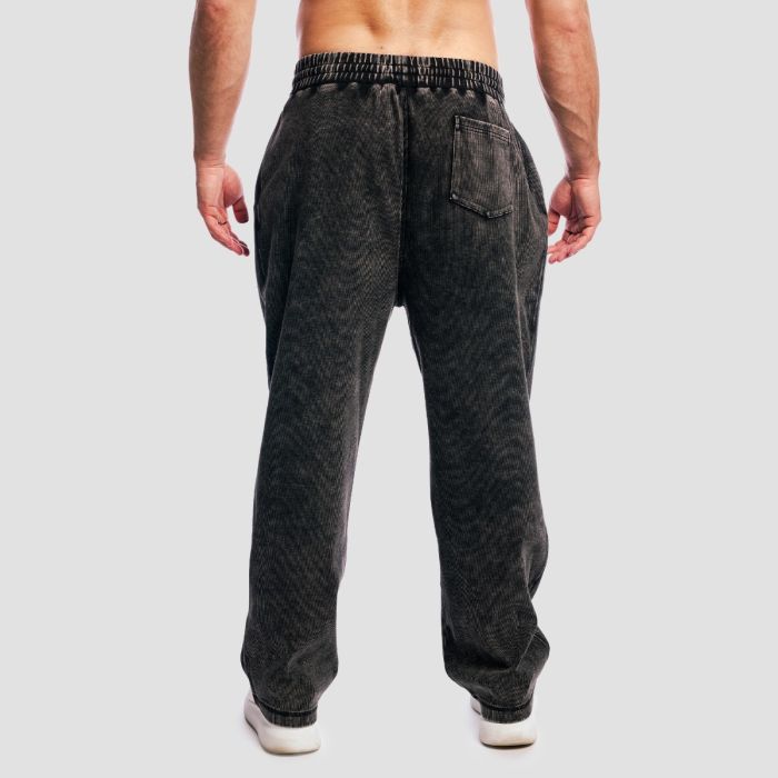 Pantaloni sport Aura Washed Black - GymBeam XL