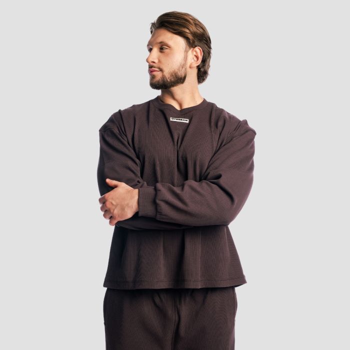 Hanorac Aura Jumper Tee Brown - GymBeam M