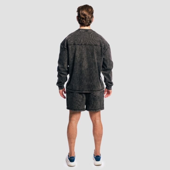 Hanorac Aura Jumper Washed Black - GymBeam M