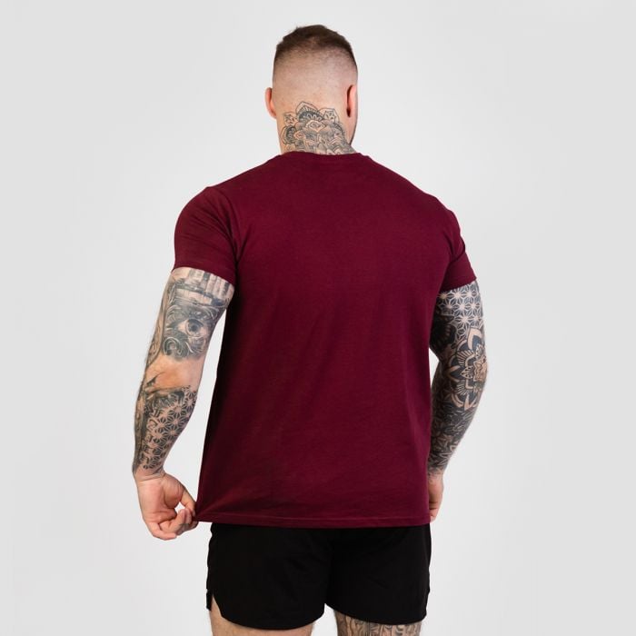 Tricou Beam Burgundy - GymBeam L