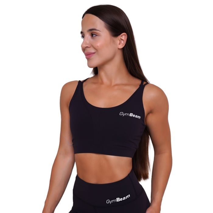 Sutien sport BEAT Black - GymBeam S