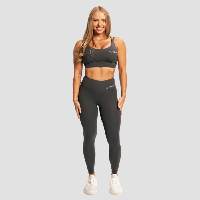 Sutien sport BEAT Charcoal - GymBeam M