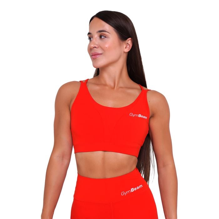 Sutien sport BEAT Tangerine - GymBeam XL