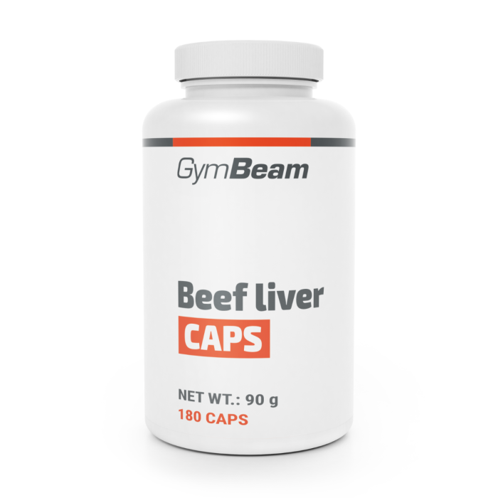 Ficat de vită CAPS - GymBeam 180 caps.