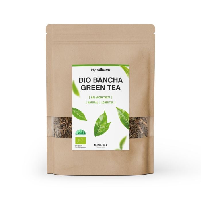 BIO Ceai verde Bancha - GymBeam 50 g
