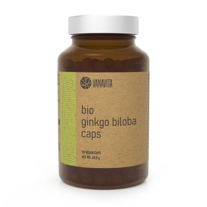 BIO Ginkgo biloba CAPS - VanaVita 90 caps.