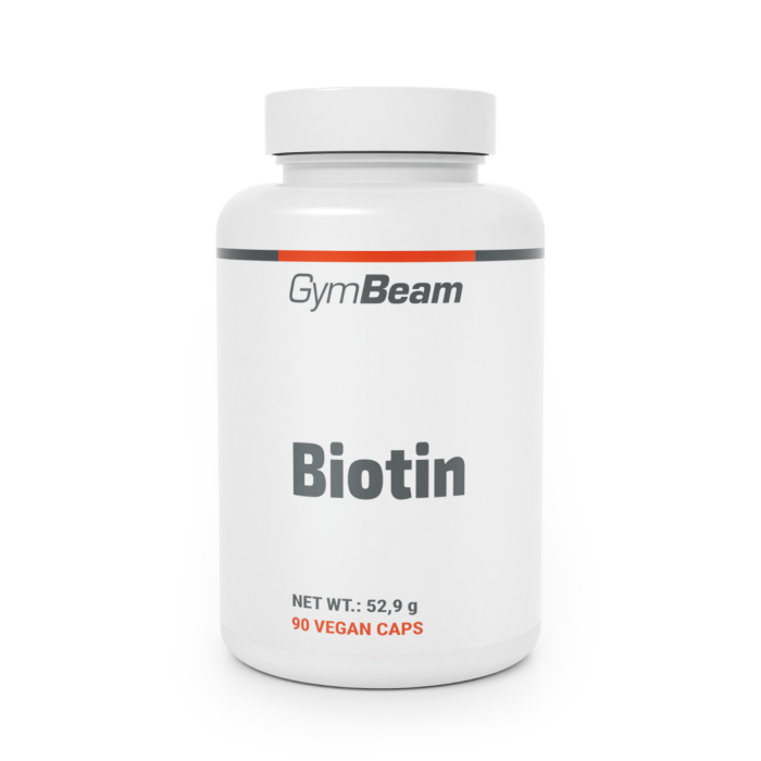 Biotină (vitamina B7) - GymBeam 90 caps.