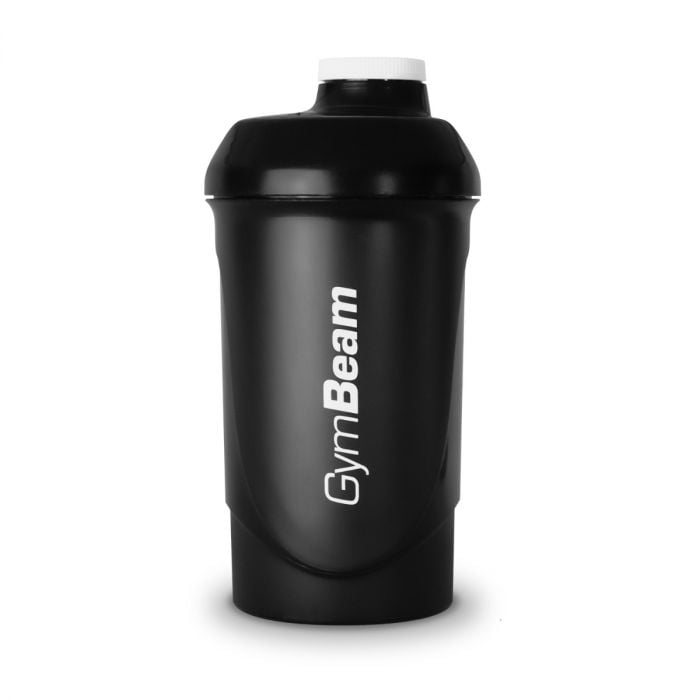 Black Shaker All-Black 700 ml - GymBeam