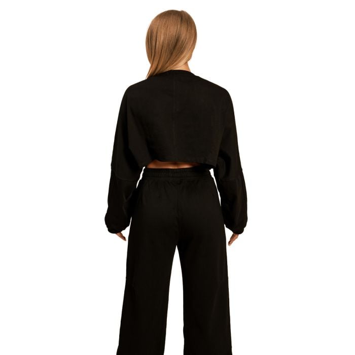 Hanorac pentru femei Cropped Bliss Black - BeastPink M