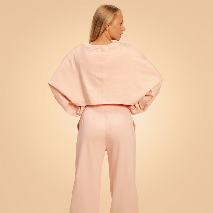 Hanorac pentru femei Cropped Bliss Pink - BeastPink M