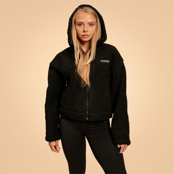 Geacă pentru femei Hoodie Bliss Black - BeastPink S