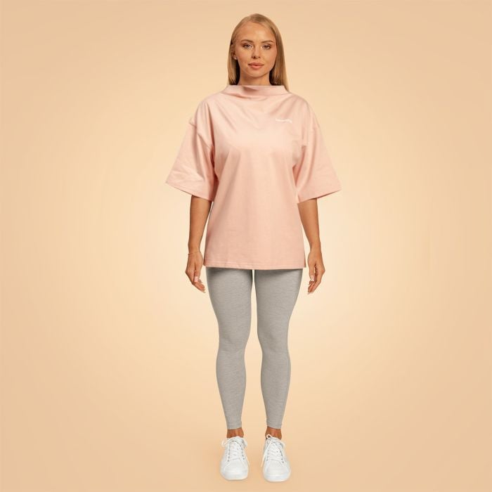 Tricou pentru femei Oversized Bliss Pink - BeastPink M