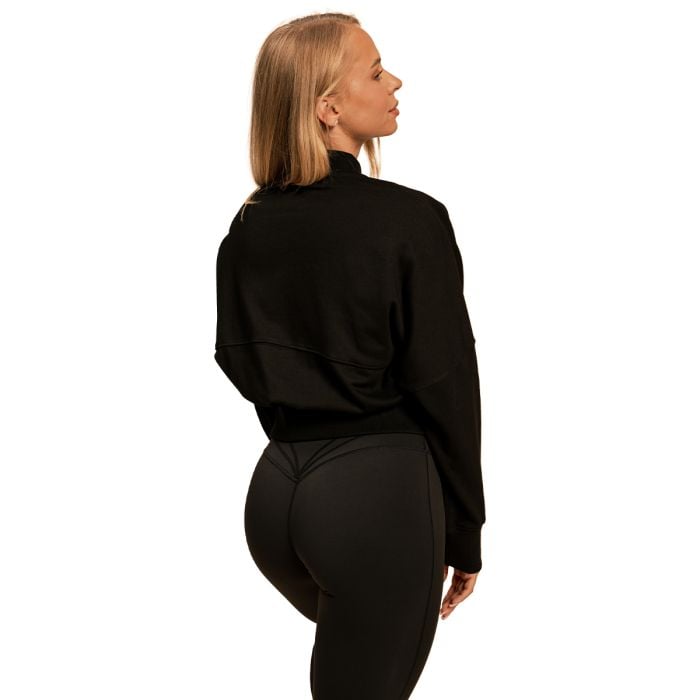 Hanorac pentru femei Zip-Up Bliss Black - BeastPink L