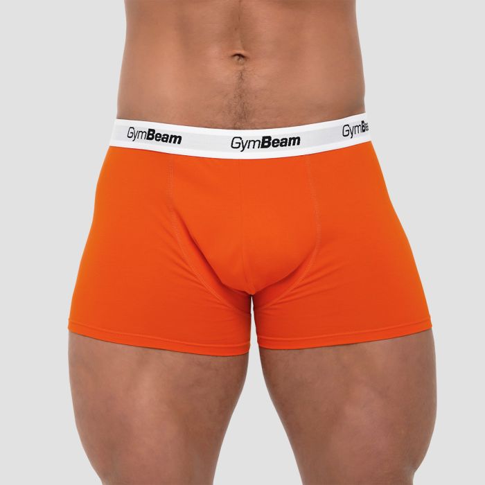 Boxeri bărbați Essentials 3Pack Orange - GymBeam