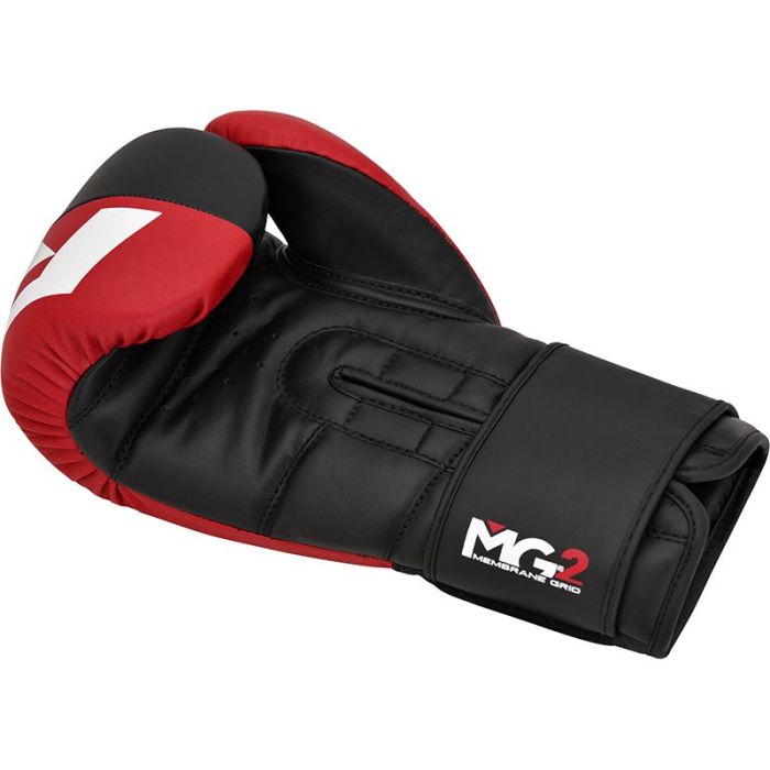 Mănuși de box F4 HOOK & LOOP Red - RDX 16 OZ