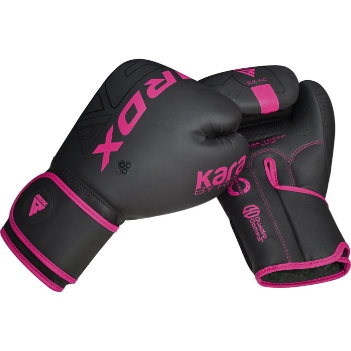 Mănuși de box F6 Kara Pink - RDX 12 OZ
