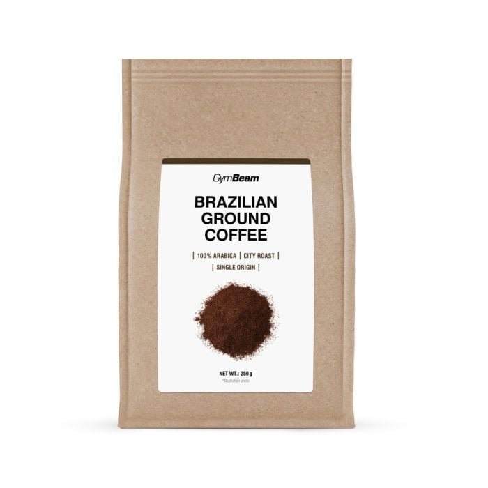 Cafea măcinată braziliană - GymBeam 250 g