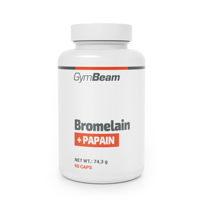 Bromelain Papain - GymBeam 90 caps.