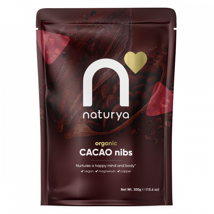 BIO Boabe de cacao mărunțite - Naturya