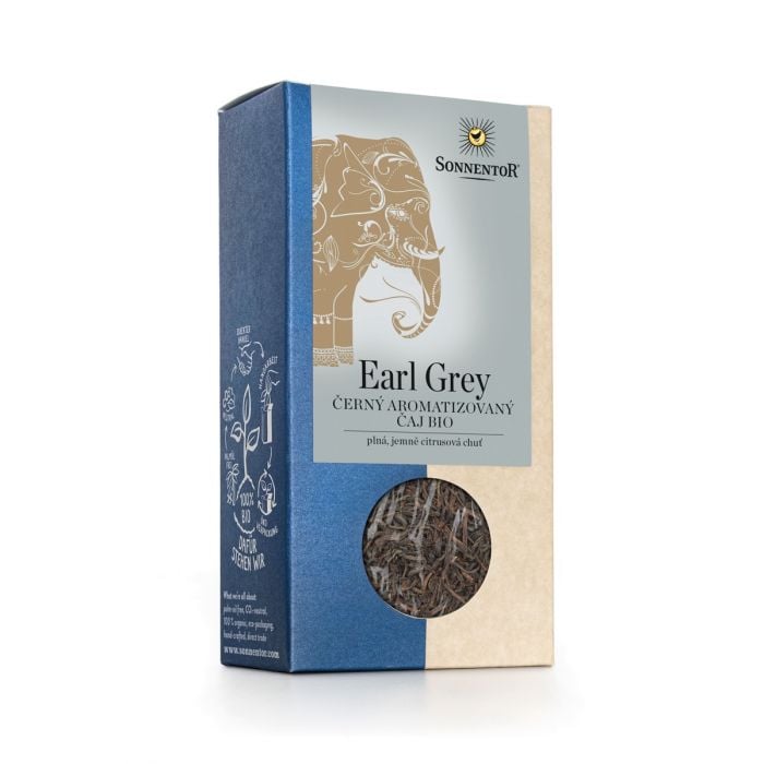 BIO Ceai negru Earl Grey - Sonnentor