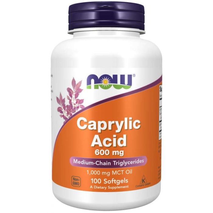 Acid Caprilic 600 mg - NOW Foods