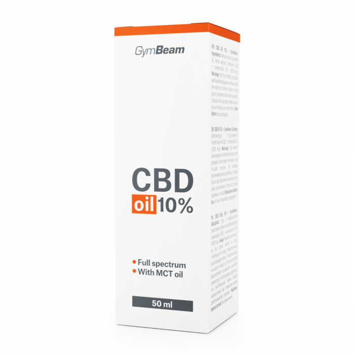 Ulei 50 ml CBD 10% - GymBeam 50 ml