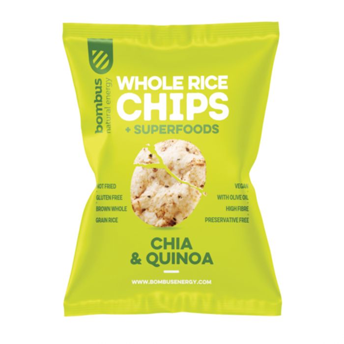 Chipsuri din orez, Chia și Quinoa - Bombus