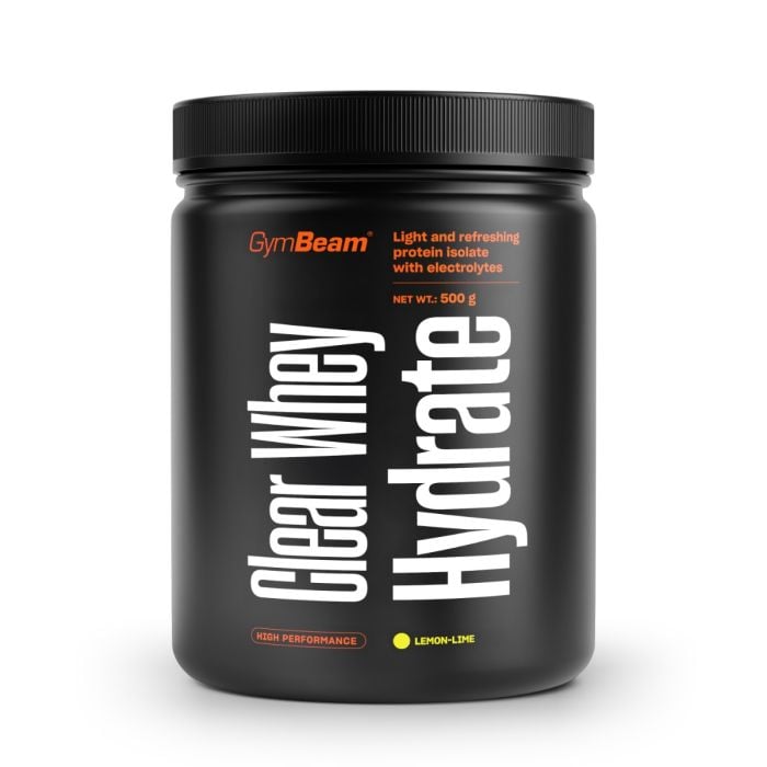 Clear Whey Hydrate - GymBeam 500 g - lămâie şi lime