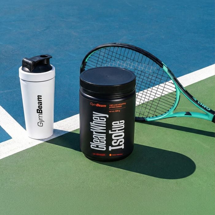 Clear Whey IsoFue - GymBeam 500 g - pepene roșu