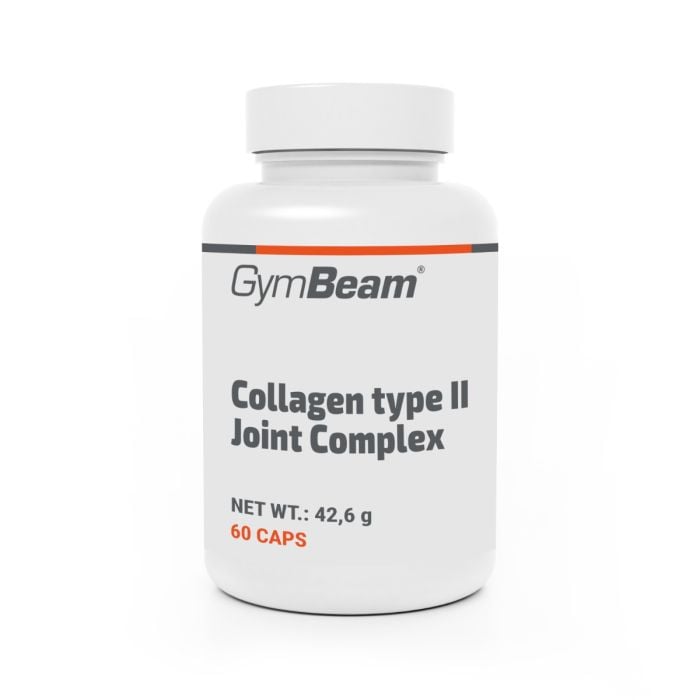 Complex de colagen de tip II pentru articulații - GymBeam 60 caps. - 01
