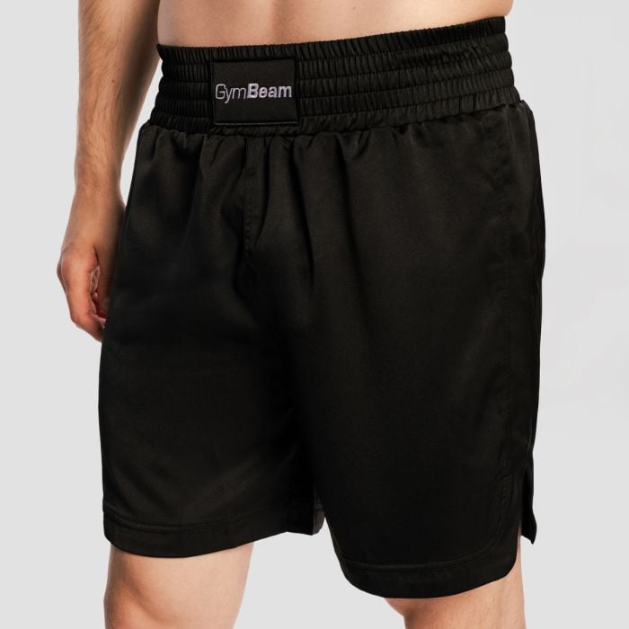 Pantaloni scurți Boxing Combat Black - GymBeam XXL