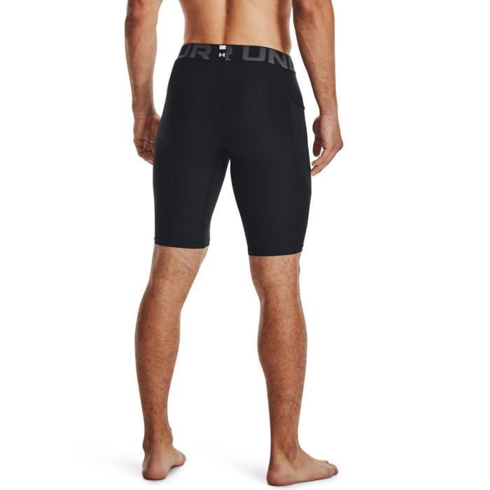 Pantaloni scurți de compresie HG Armour Long Short Black - Under Armour XL