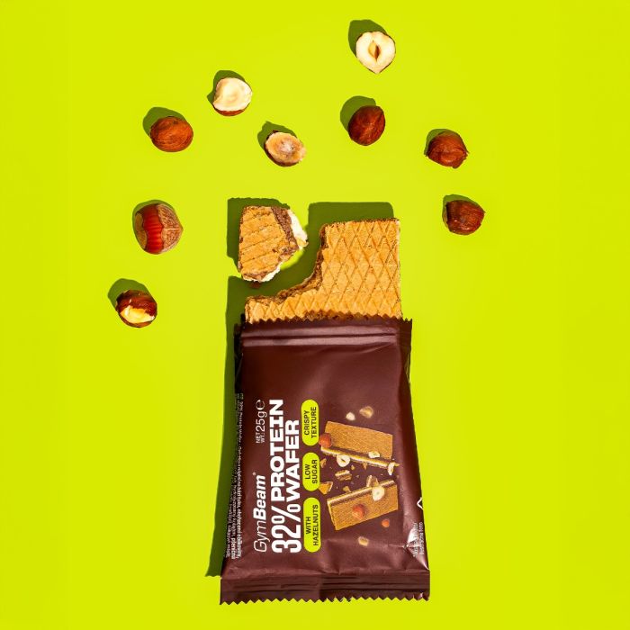 32% Protein Wafer - GymBeam 25 g - 00