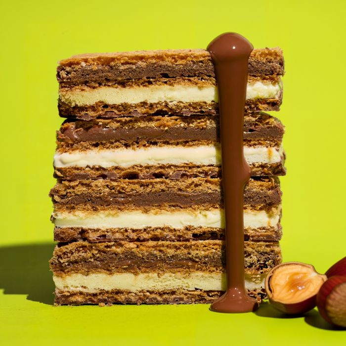 32% Protein Wafer - GymBeam 25 g - 00