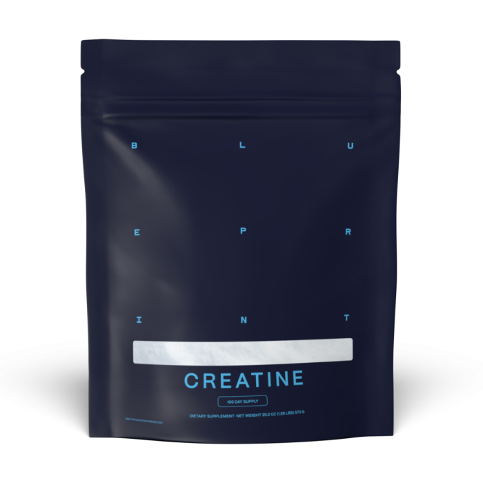 Creatină monohidrată - Blueprint 439 g - fără aromă
