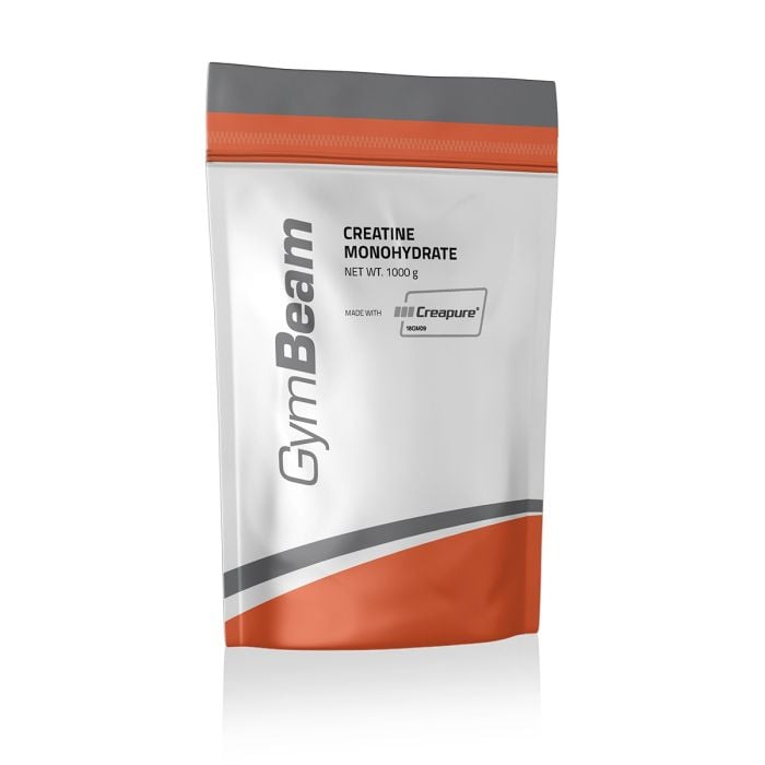 Creatină monohidrată micronizată (Creapure 100%®) - GymBeam 1000 g - fără aromă - 01