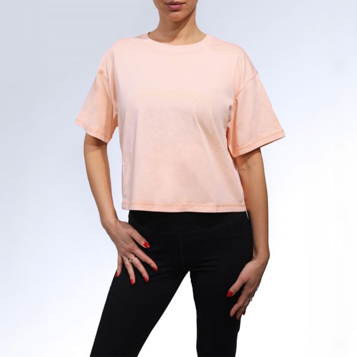 Tricou pentru femei Cropped Peach - Champion M