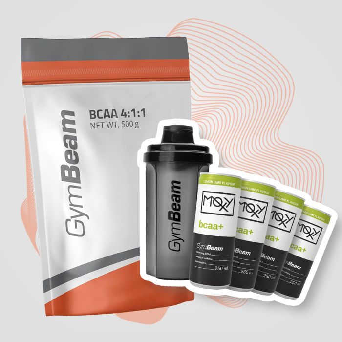 Bcaa 4:1:1 Instant - GymBeam 500 g - fără aromă