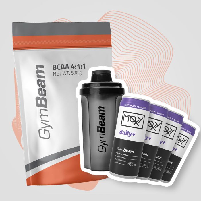 Bcaa 4:1:1 Instant - GymBeam 500 g - fără aromă