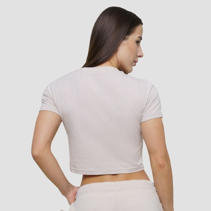 Tricou pentru femei Cropped Agile Desert - GymBeam L