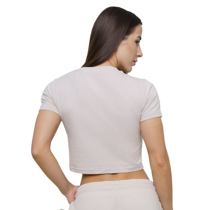 Tricou pentru femei Cropped Agile Desert - GymBeam L