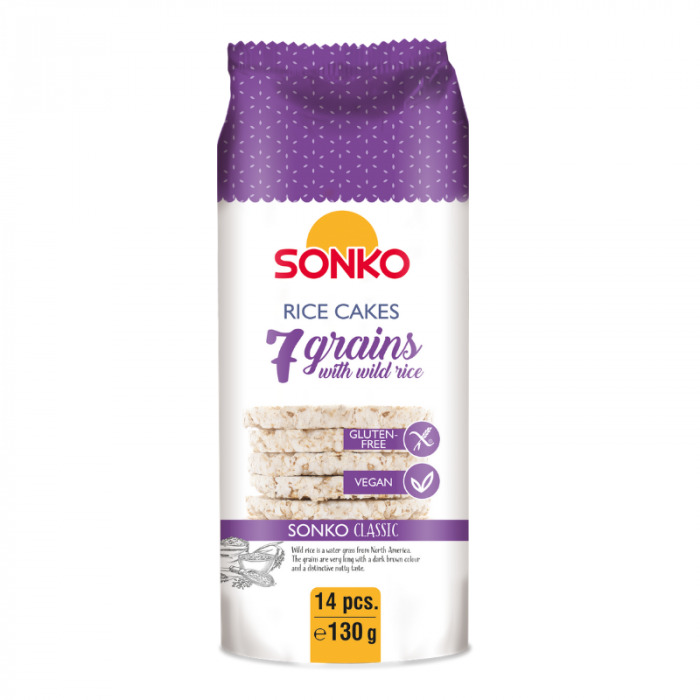  Rondele din 7 cereale cu orez sălbatic - SONKO