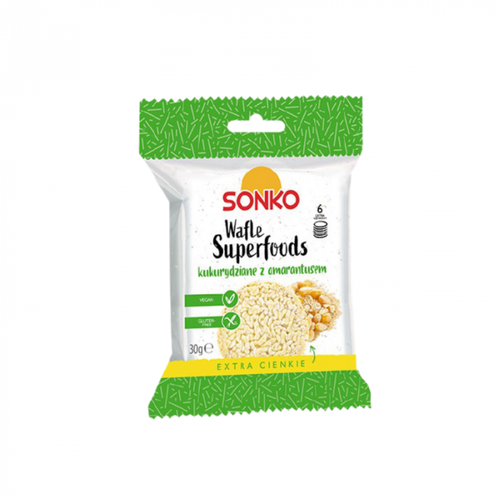 Maize superfoods cakes with amaranth grains - SONKO