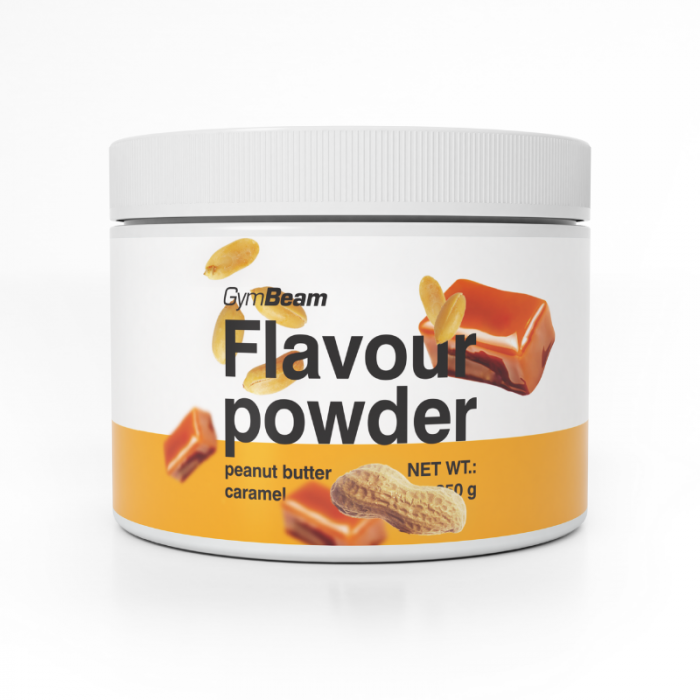 Flavour powder - GymBeam 250 g - biscuiți cu cremă și fulgi de ciocolată