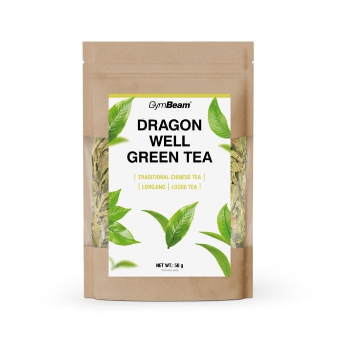 Ceai verde Dragon Well (Longjing) - GymBeam 50 g