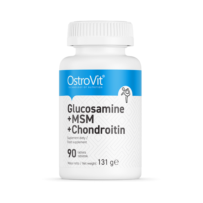 Glucozamină + MSM + Condroitină - OstroVit
